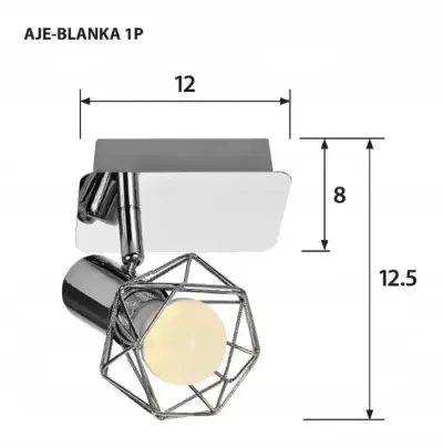 Lampa ścienna, reflektor Activejet BLANKA - Okazja — praca Paweł, Zielona Góra