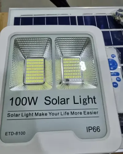 Lampa solarna VÖGLER GmBh 100W neutral, sensor zmierzchu — praca Centrum Handlowo-Usługowe Marek Karaś, Jasło