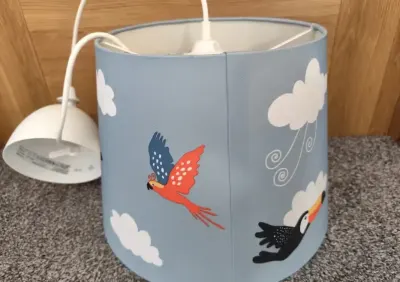 Lampa sufitowa Ikea do pokoju dzieciecego + żarówka — praca dobrawyprzedaz, Osiniec
