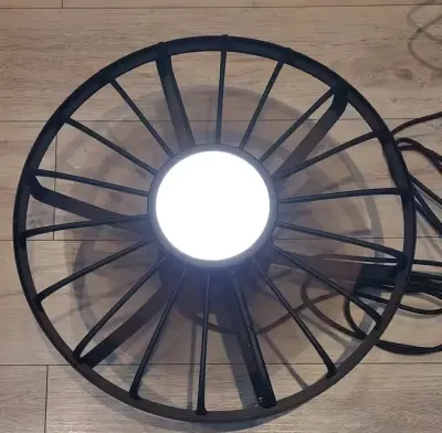 Lampa Sufitowa Wentylator Loft LED + Pilot | NOWA | Okazja — praca Dariusz, Kraków