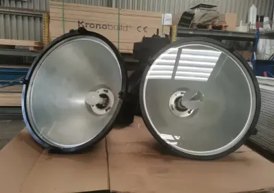 Lampa wisząca industrial — praca Magdalena Smolnik, Knurów