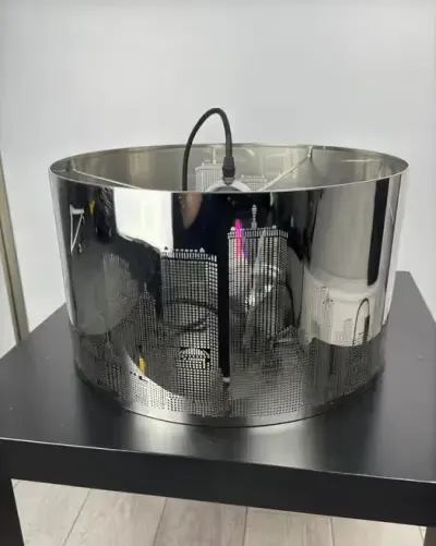 Lampa wiszaca miasto new york — praca PanDobryDeal, Poznań