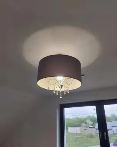 Lampa wisząca, żyrandol — praca Karolina, Skierdy