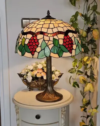 Lampa Witrazowa Tiffany Styl.Stan Idealny — praca Marek, Bydgoszcz