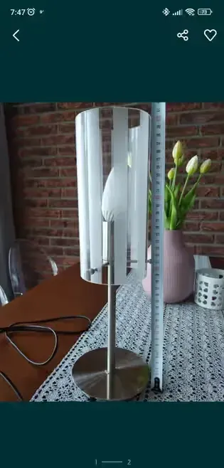 Lampa wysokość 40 cm — praca ukaniu83, Jasło