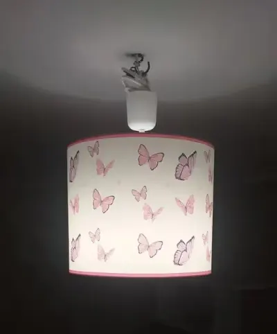 Lampa Żyrandol motylek — praca Ania, Książ Wielkopolski