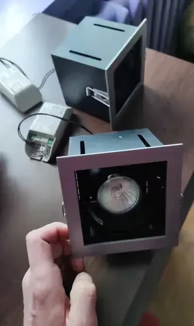 LED lampy na sufity — praca Grzegorz, Suwałki