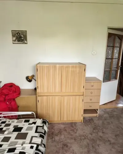 Meble, regał, meblościanka, komoda, retro, lampa, łóżko. Tanio — praca Laura, Szczecin