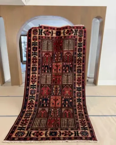Nowy Chodnik Dywan Perski Wełniany Iran Hamadan / Bahtiari 310x160 — praca Dywany Świata, Zielona Góra