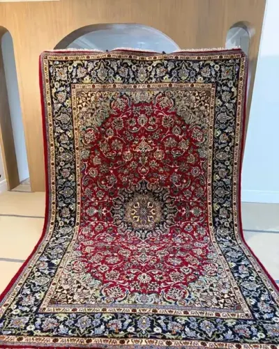 Nowy Dywan Wełniany Kaszmirowy Perski Iran Keshan 365x240 NAJTANIEJ !! — praca Dywany Świata, Zielona Góra