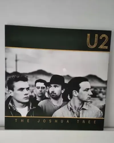 Obraz U2 70x70cm okładka płyty The Joshua Tree — praca Paweł, Gdańsk