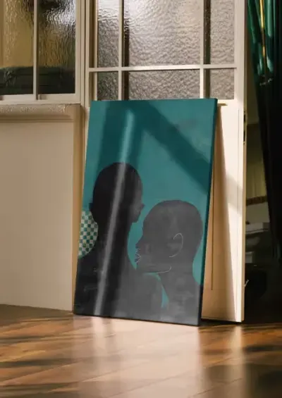 Plakat na płótnie obity na krosno 50x70 — praca JUMBLE POSTERS, Łódź
