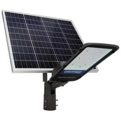 Solarna lampa uliczna parkowa duży panel 65W bateria 60Ah SunStreet — praca EnergoMania oświetlenie, Suwałki