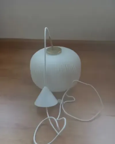 Szklana lampa na sprzedaz — praca Anna, Zgorzelec