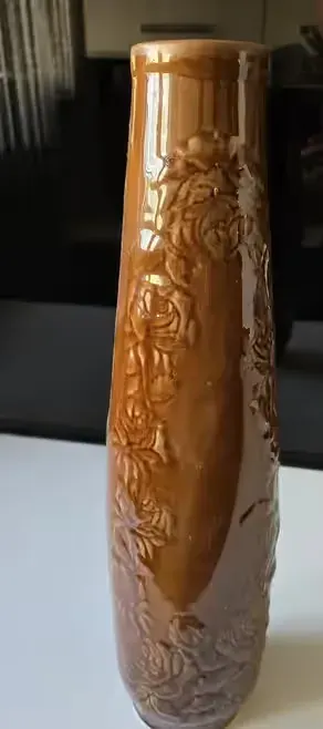Wazon ceramiczny z PRL-u FNK Bochnia — praca Jacek, Przemyśl