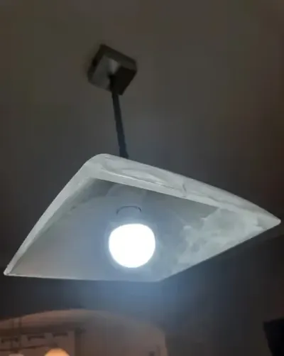 Żyrandol, Lampa sufitowa. Lampa kuchenna sufitowa — praca Jp, Przemyśl